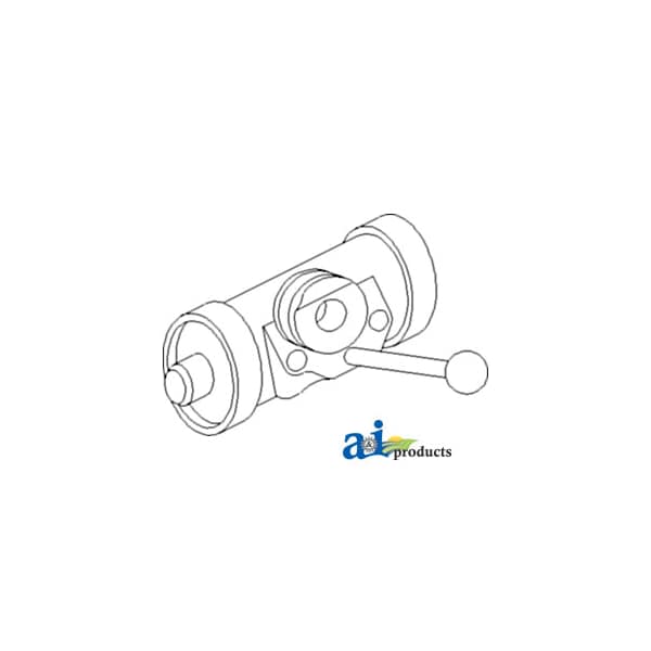 Cylinder, Wheel Drum (RH) 4" x4" x2"